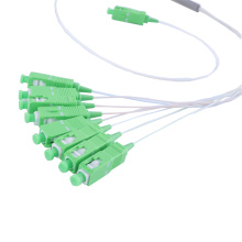 Connector factory high quality FTTH Fiber Optic 1*8/1*4 SC APC PLC Splitter